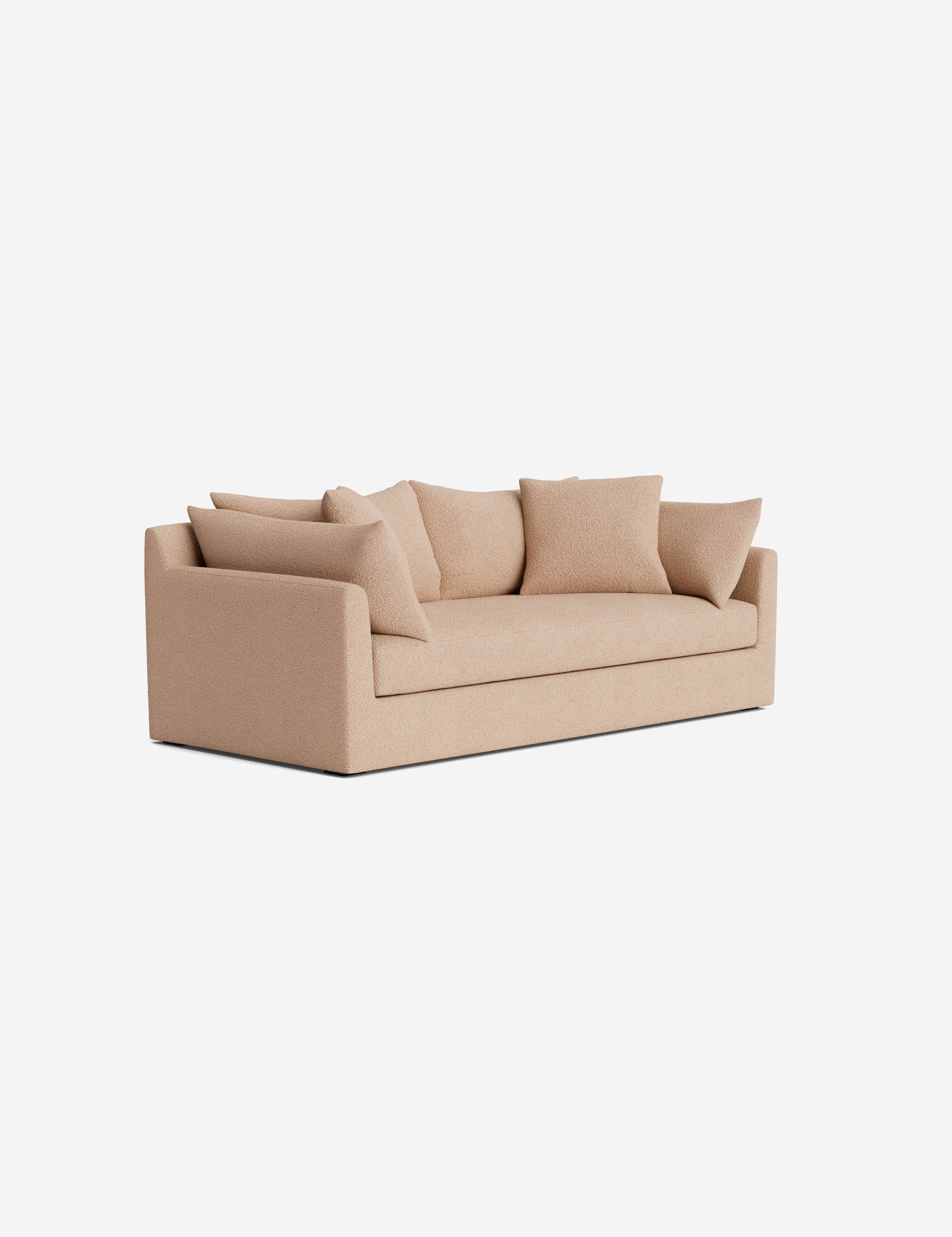 Cashel Sofa - Modern Comfortable Sectional Couch for Living Room, Lounge & Family Room - Soft Fabric Upholstery with Sturdy Frame - Perfect for Relaxing, Entertaining & Movie Nights