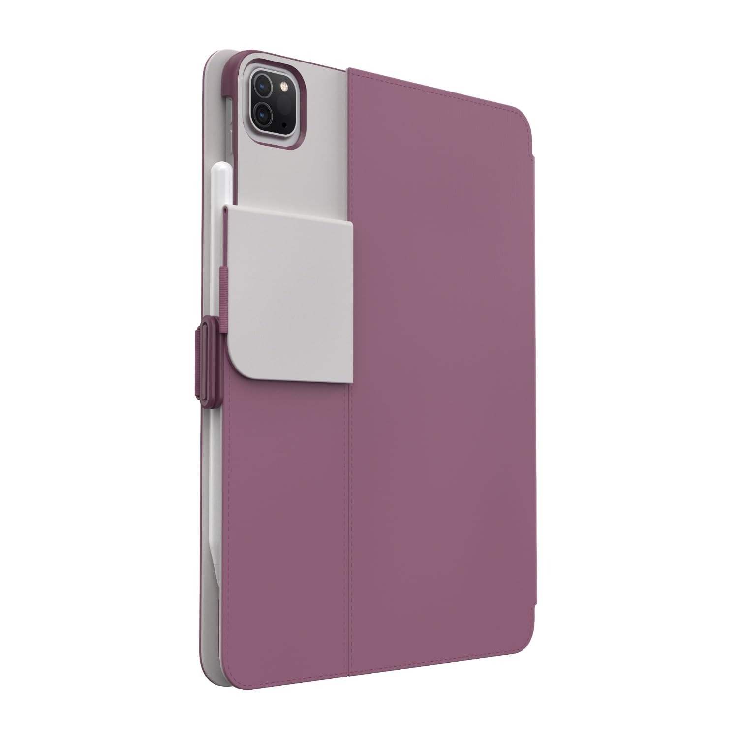 Speck Balance Folio Case for 11-inch iPad Air & iPad Pro - Protective Cover with Slim Design in Crepe Pink, Plumberry & Crushed Purple | Perfect for Work, Travel & Everyday Use