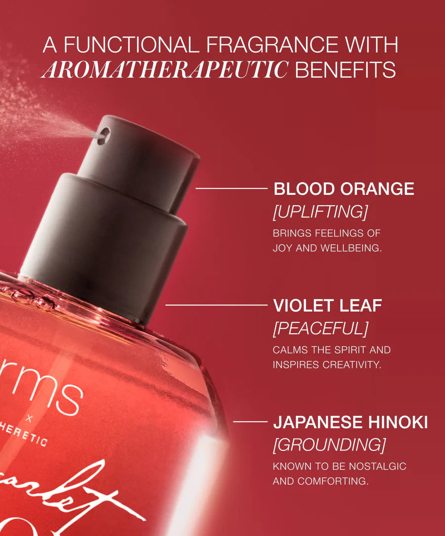 Scarlet Moon Clean Perfume for Women - Long Lasting Fragrance Oil, Vegan & Cruelty Free - Perfect for Daily Wear, Date Night & Special Occasions
