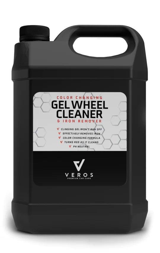 VEROS Gel Wheel Cleaner & Iron Remover - Heavy Duty Brake Dust Remover for Car Rims & Tires - Perfect for Car Detailing, Auto Maintenance & DIY Cleaning