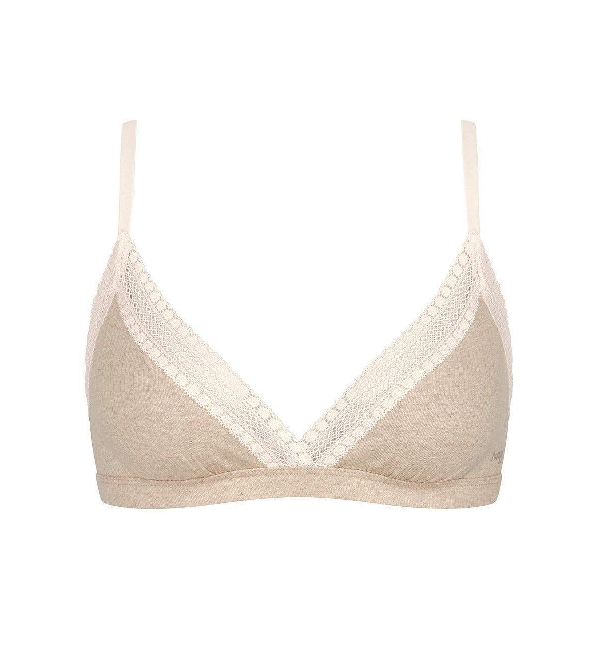 SLOGGI GO RIBBED CONSIDERED BRALETTE - Comfortable Wire-Free Bralette for Women | Perfect for Yoga, Lounge & Everyday Wear