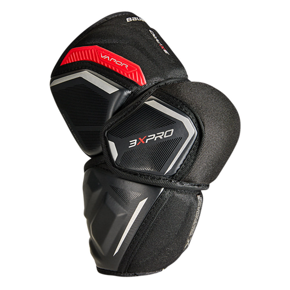 Bauer Vapor 3X Pro Intermediate Ice Hockey Elbow Pads - Protective Gear for Youth & Adult Players - Perfect for Training & Competitive Games