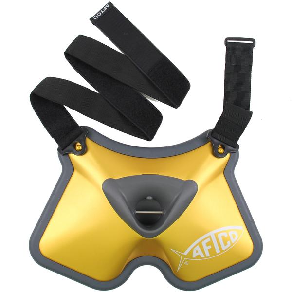AFTCO Premium Saltwater Fishing Fighting Belt - Heavy Duty Adjustable Waist Support for Big Game Fishing, Tuna & Marlin - Ideal for Offshore & Deep Sea Anglers