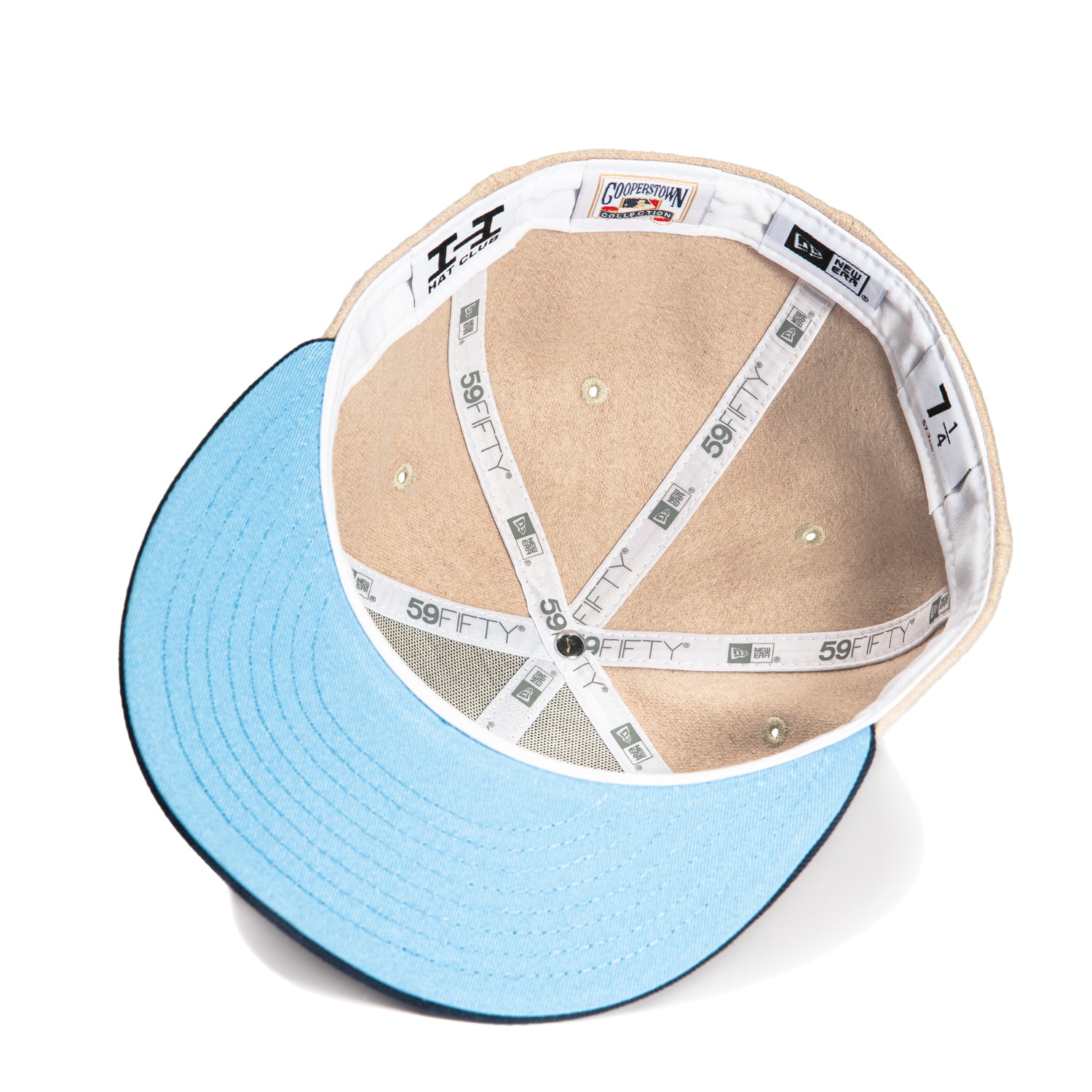 New Era 59Fifty Los Angeles Dodgers 2020 World Series Champions Patch Snapback Hat - Royal Blue & Stone - Baseball Cap for Men & Women - Perfect for Games, Fan Gear & Streetwear Fashion