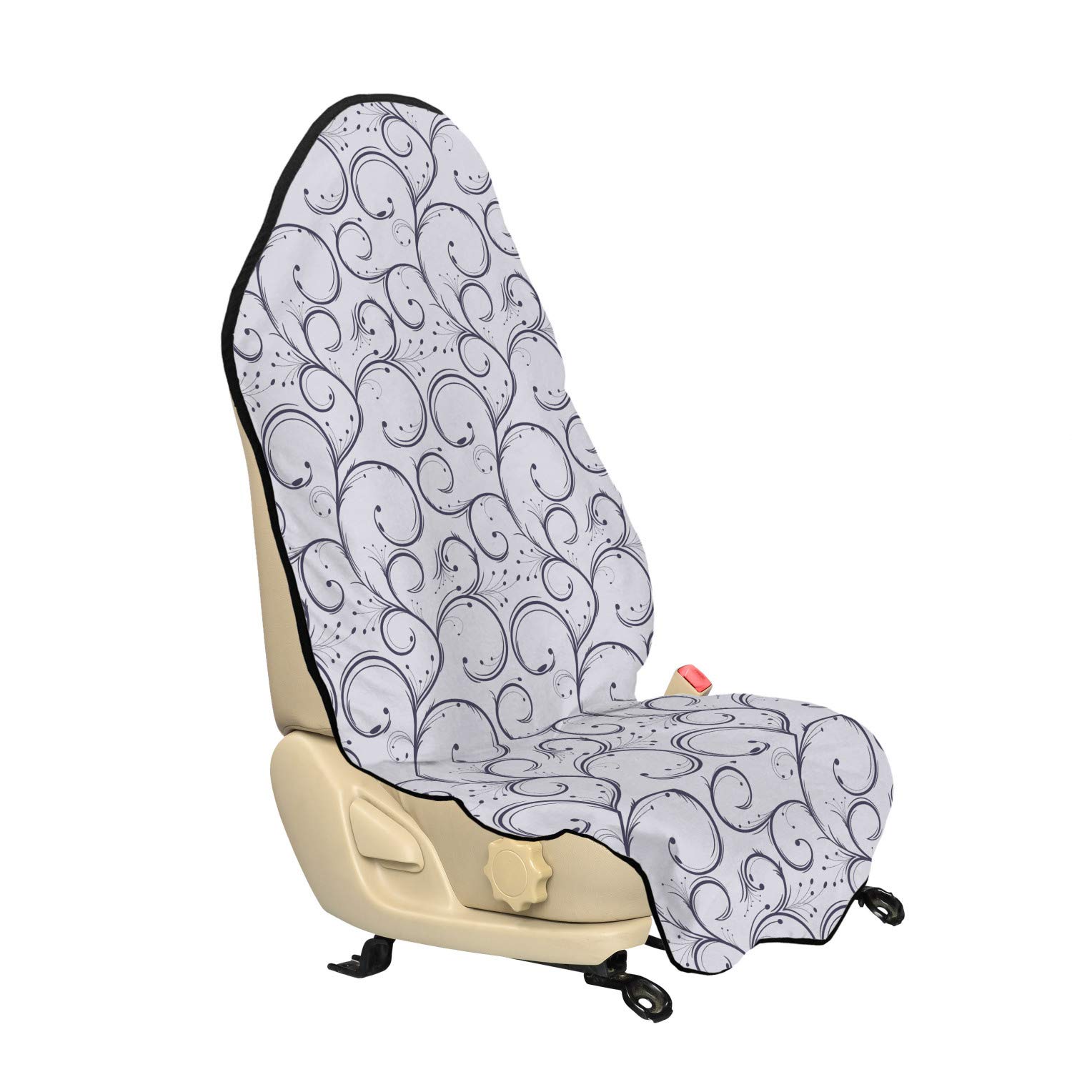 Ambesonne Abstract Car Seat Hoodie Cover - Universal Fit 30