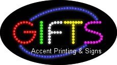 Flashing & Animated LED Sign - Energy Efficient, High Impact Gift for Home, Office & Party Decor