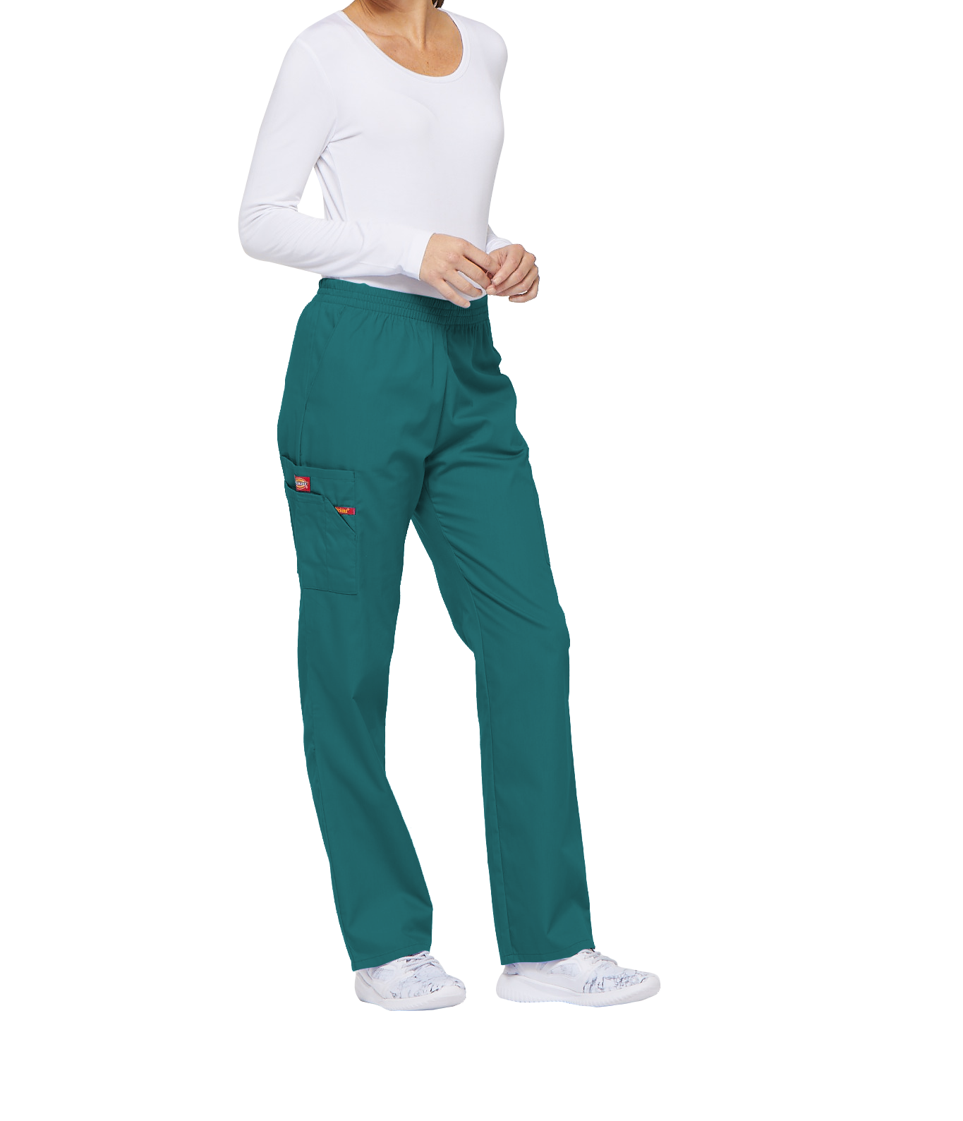 Women's 6-Pocket Cargo Scrub Pants for Nurses & Medical Professionals - Comfortable Work Pants in Sizes 2XL to 5XL - Perfect for Hospital Shifts, Nursing Duties & Healthcare Work