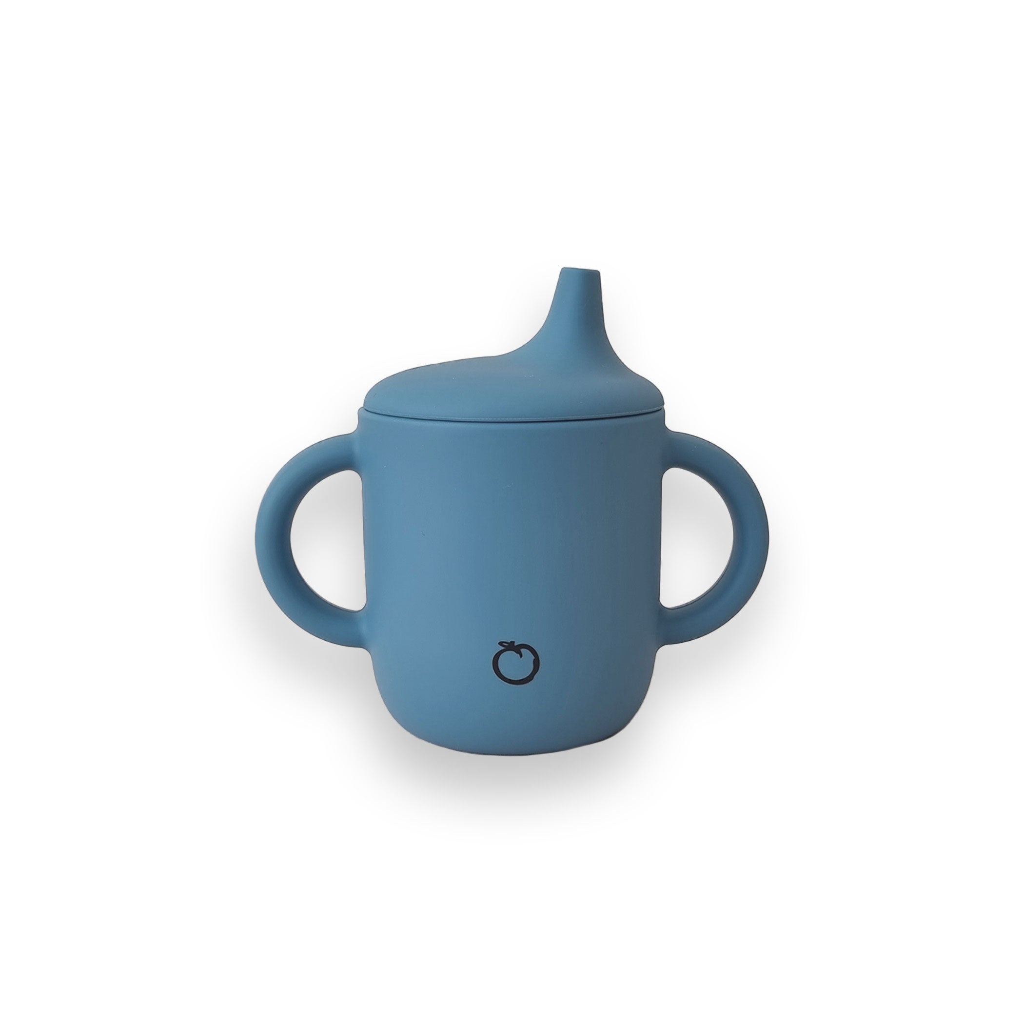 Plum Silicone Sippy Cup for Toddlers - BPA Free, Leak Proof, Easy Grip Baby Training Cup - Perfect for Daycare, Travel & Learning to Drink Independently (Teal)