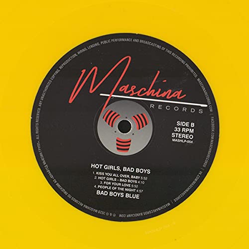 HOT GIRLS, BAD BOYS - YELLOW VINYL RECORD | Limited Edition Collectible LP | Perfect for Music Lovers & Vinyl Enthusiasts | Great for Home Decor, Parties & Gifts