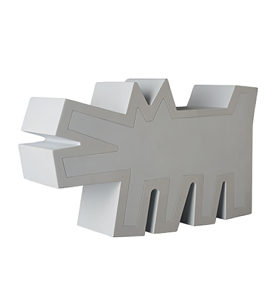 Barking Dog by Keith Haring X Medicom Toy - Limited Edition Designer Art Toy for Collectors, Perfect for Home Decor, Office Display & Pop Art Enthusiasts