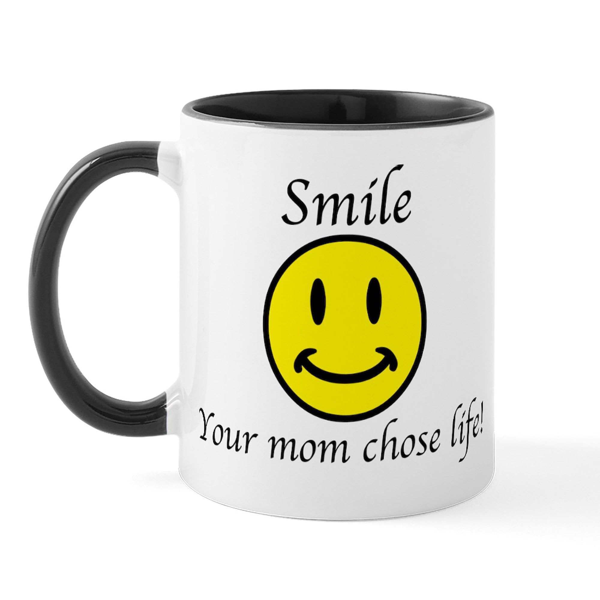 Smile Jesus 11 oz (325 ml) Ceramic Coffee Mug - Inspirational Christian Gift for Daily Devotion, Bible Study & Church Use