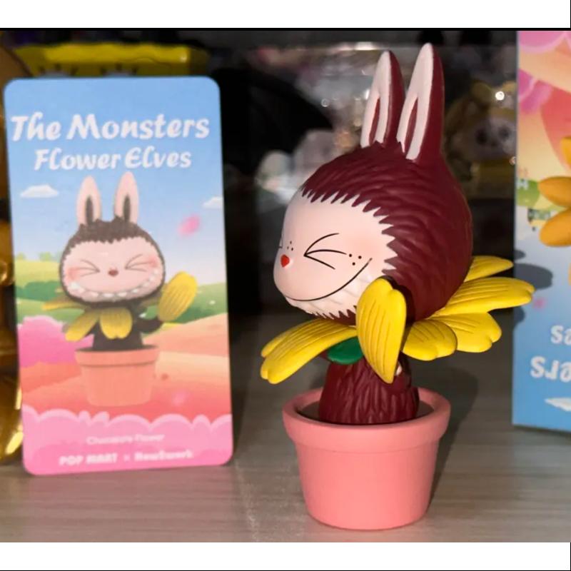 Labubu The Monsters Flower Elves Series Complete Set - Collectible Vinyl Figures for Home Decor, Office Display, and Gift Giving