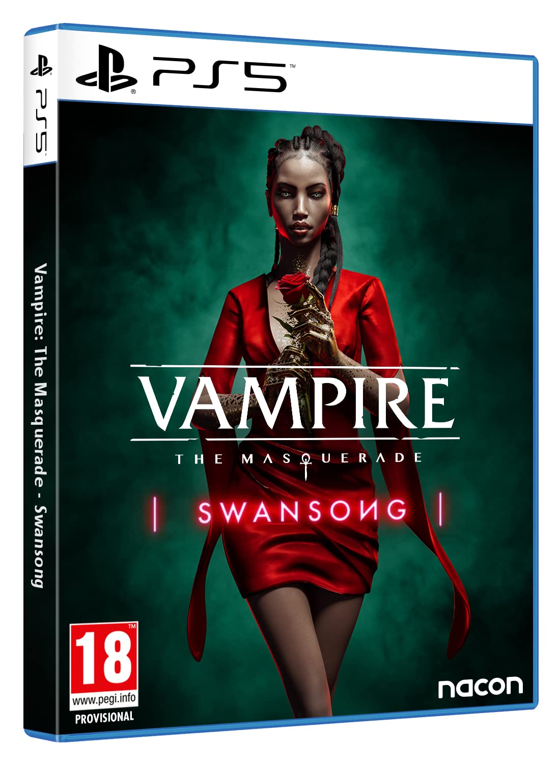 Vampire: The Masquerade Swansong - PS5 Uncut Edition | Horror RPG Game for PlayStation 5 | Perfect for Dark Fantasy Gaming Nights