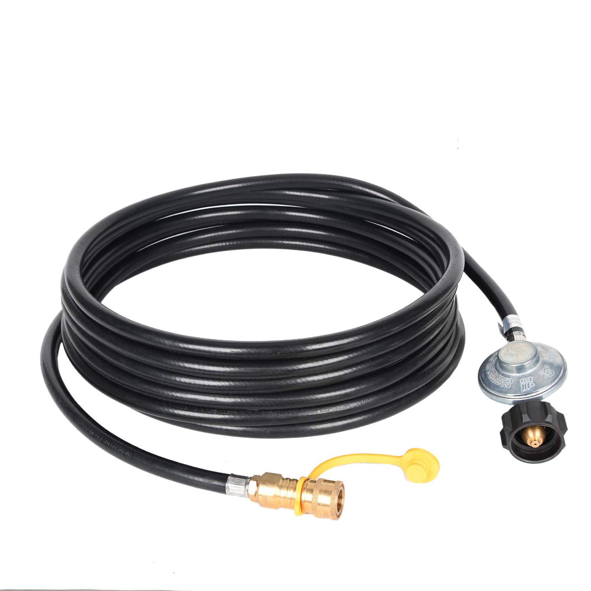 **GGC 24 FT Propane Hose with Regulator - 3/8