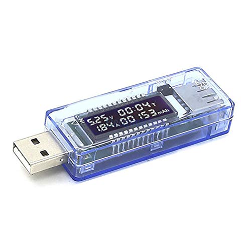 USB Power Meter Tester - Voltage Current Battery Monitor for Mobile Phones, Chargers & Power Banks - Perfect for Travel, Home & Office Use