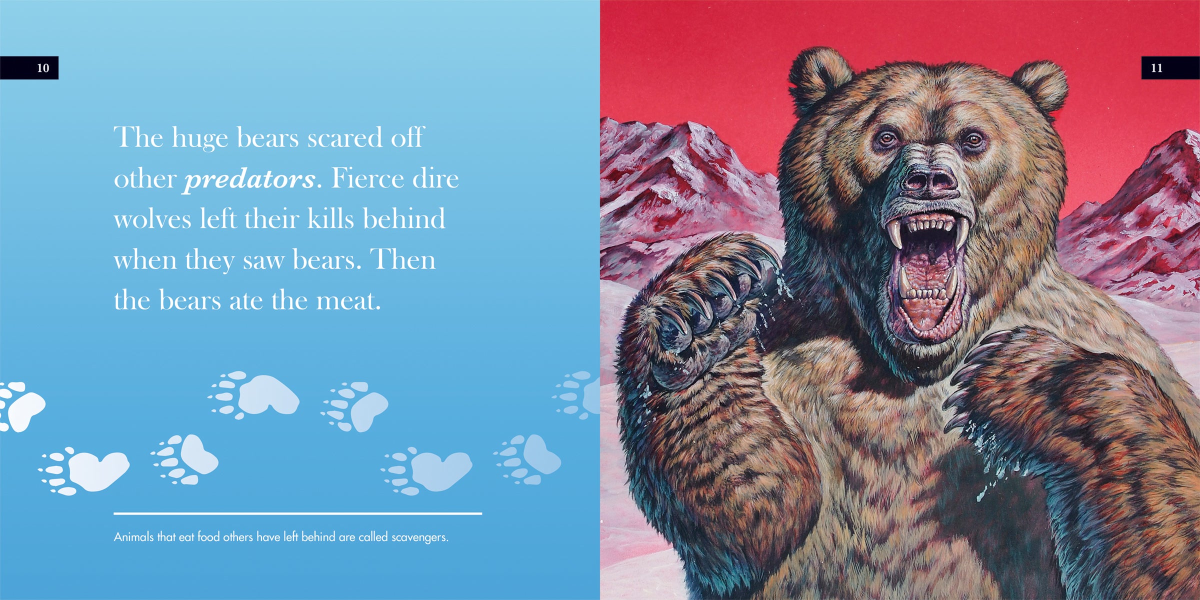 Giant Short-Faced Bears - Prehistoric Ice Age Predator for Collectors, Museum Displays & Educational Use