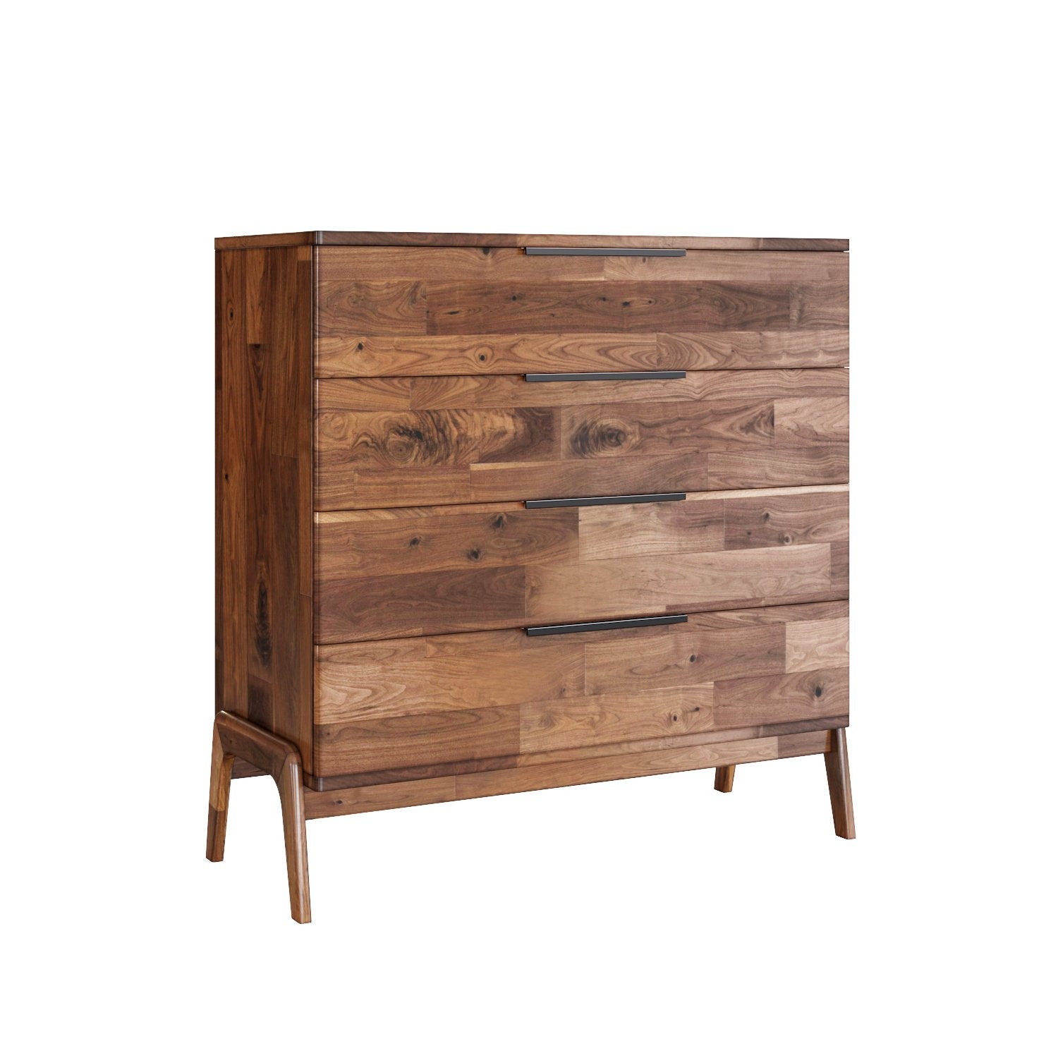 4 Drawer Chest Dresser - Sturdy Wooden Storage Organizer for Bedroom, Closet & Nursery - Perfect for Clothes, Toys & Home Organization