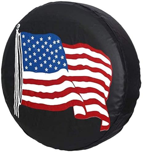 Black USA Flag