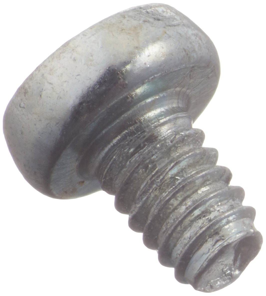 M23D7500T Steel Thread Rolling Screw - M2-0.4, 3mm, Zinc Plated (100pcs) for Metal Fastening