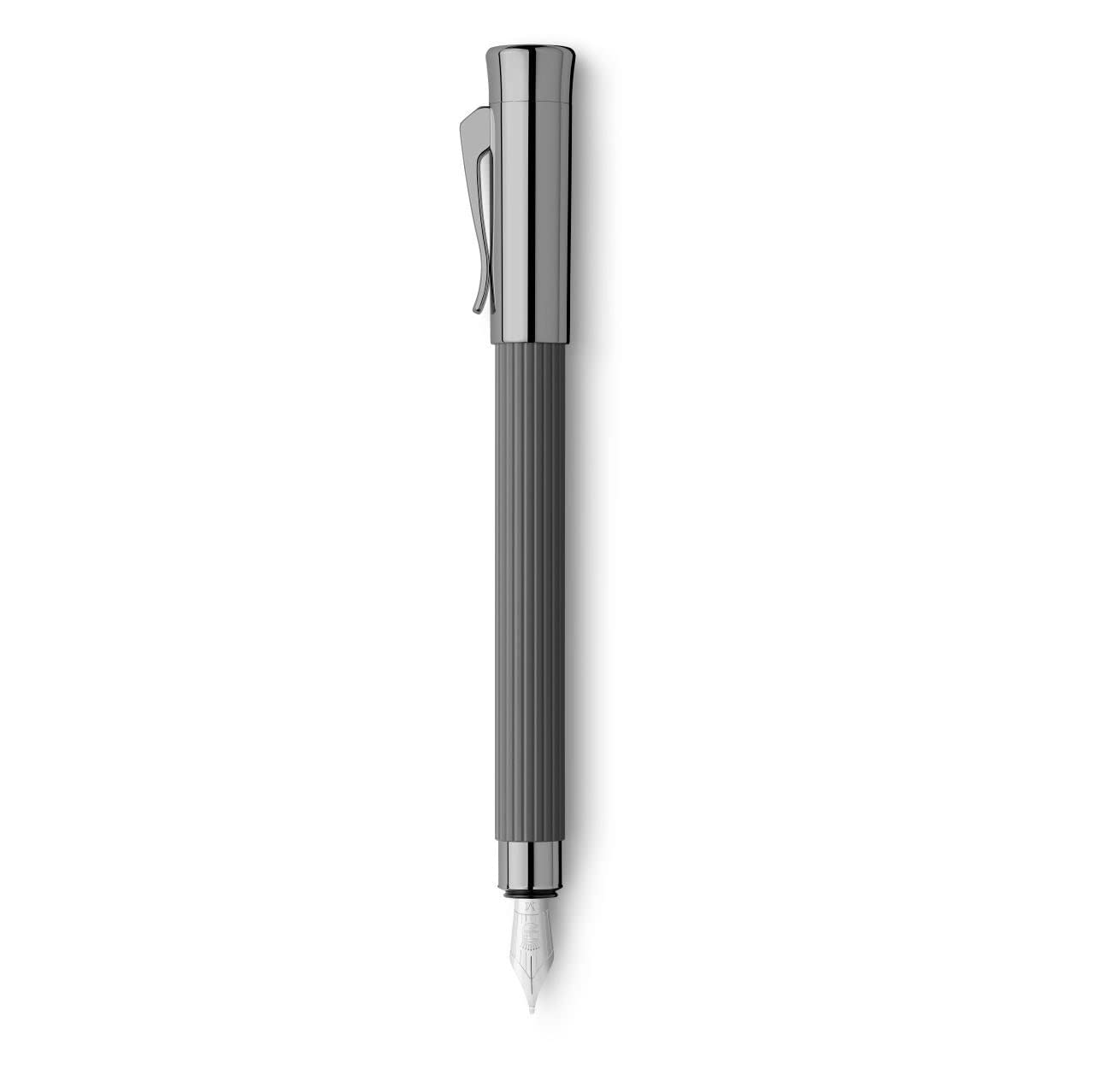 Premium Tamitio Stone Grey Fountain Pen with Extra Fine (EF) Nib - Elegant Writing Instrument in Gift Box for Professionals, Students & Calligraphy Enthusiasts - Perfect for Office Use, Journaling & Special Occasions