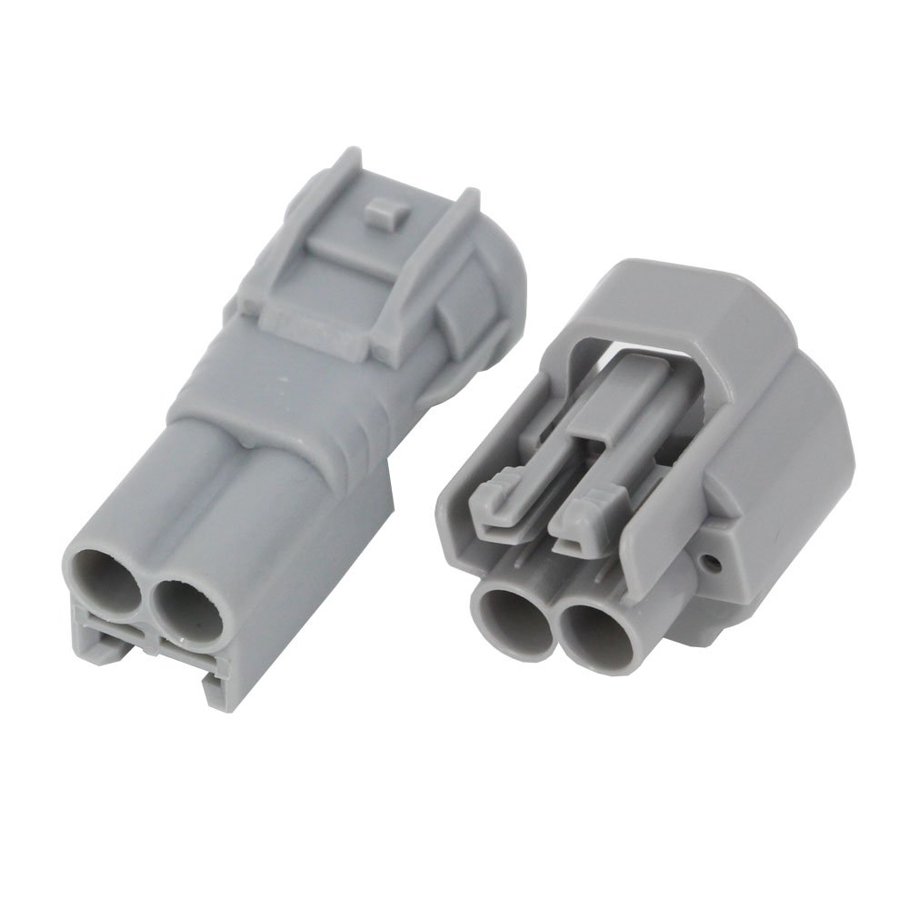 5 Sets 2 Pin DJ7023-2-11/21 Waterproof Car Connector Plug - Fog Lamp Electrical Connector for SGMW Toyota & Other Vehicles - Ideal for Headlight Wiring & Off-Road Lighting Upgrades