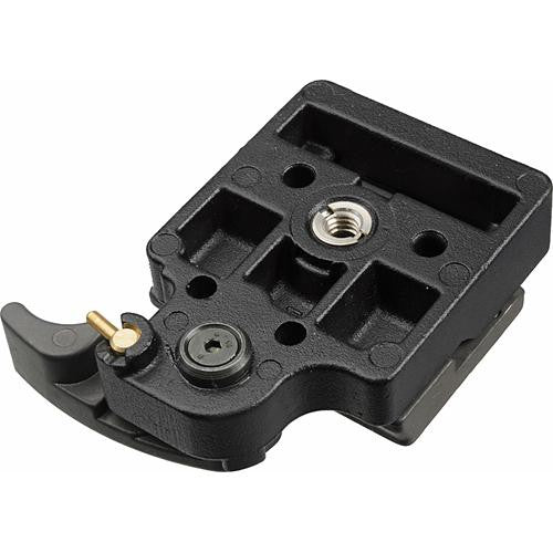 Manfrotto 323 RC2 Quick Release Adapter with 200PL-14 Plate - Professional Camera Mounting System for DSLR, Mirrorless & Video Cameras - Perfect for Photography, Videography & Studio Setups
