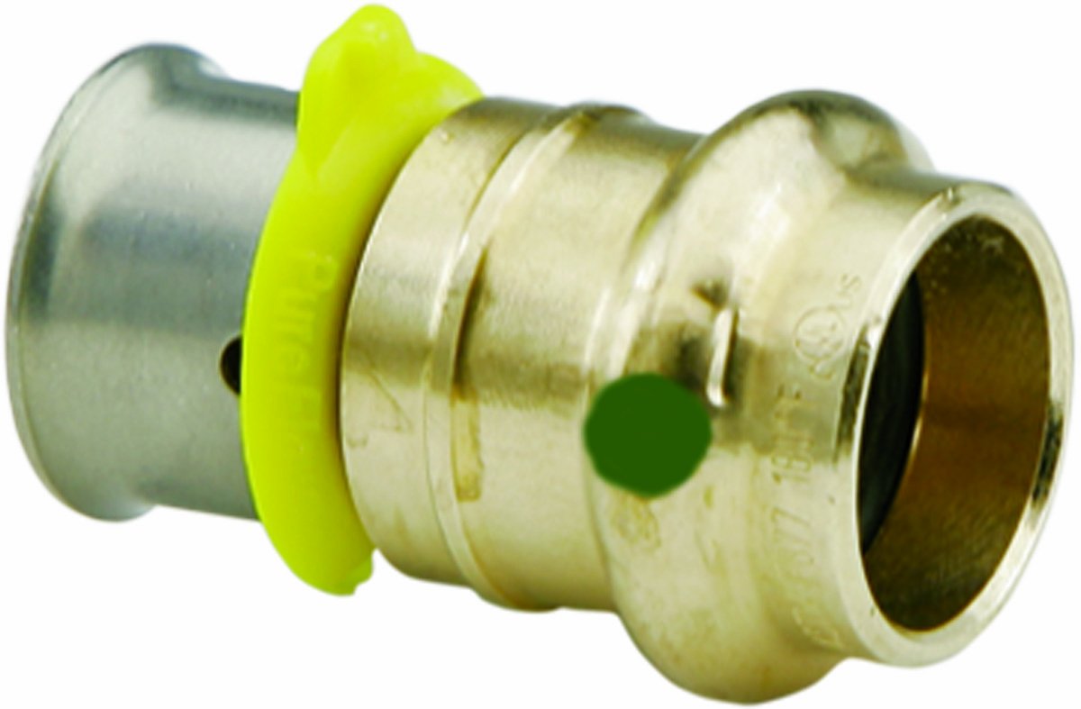 Viega 69630 PureFlow Bronze PEX Press ProPress Adapter - 3/4