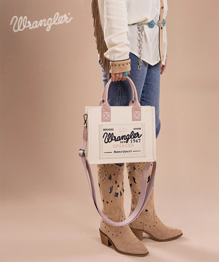 Wrangler Canvas Crossbody Purse for Women - Durable & Stylish Shoulder Bag - Perfect for Travel, Shopping & Everyday Use