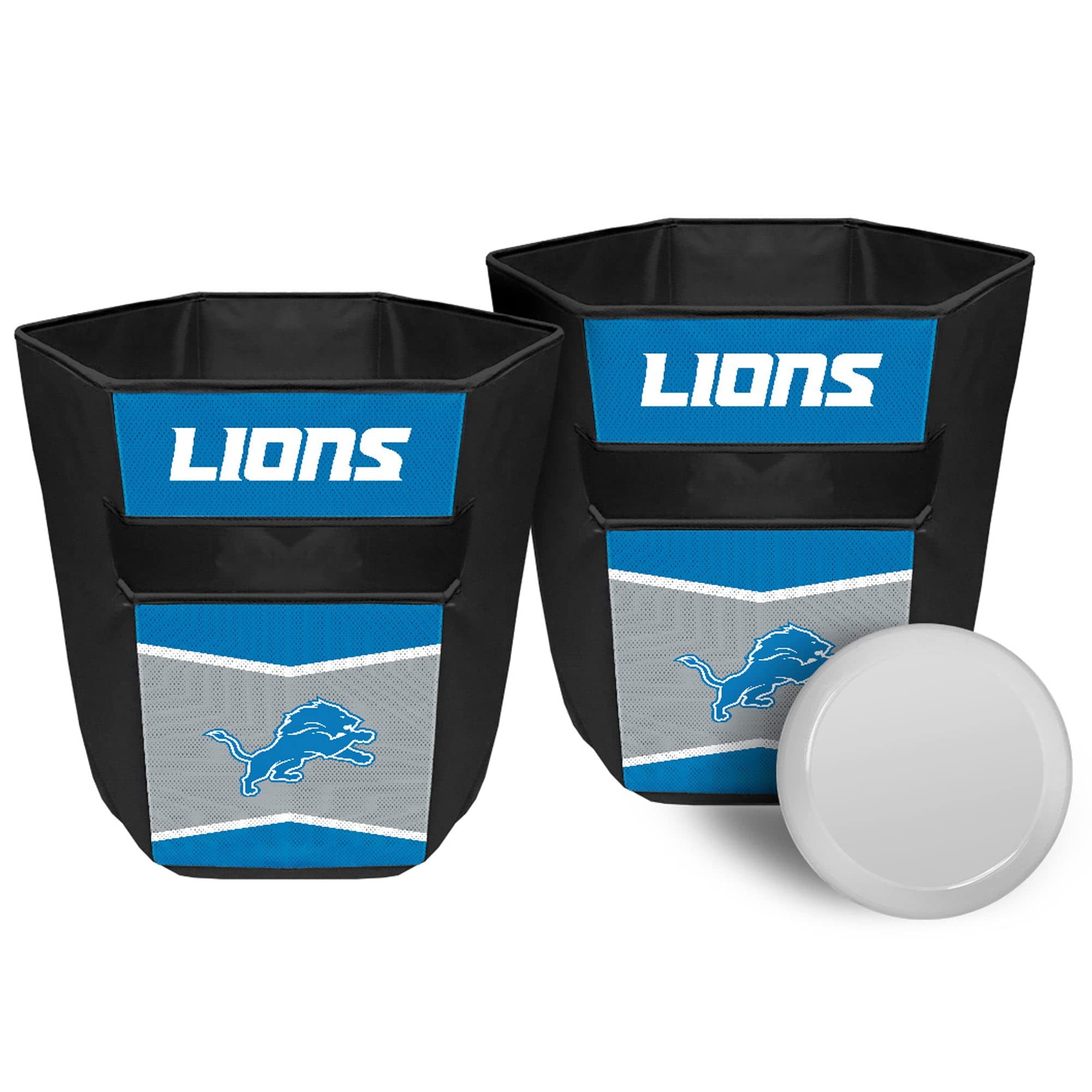 NFL Disc Duel Game - Outdoor Football Tossing Game for Adults & Kids - Perfect for Tailgating, Backyard Parties & Beach Fun