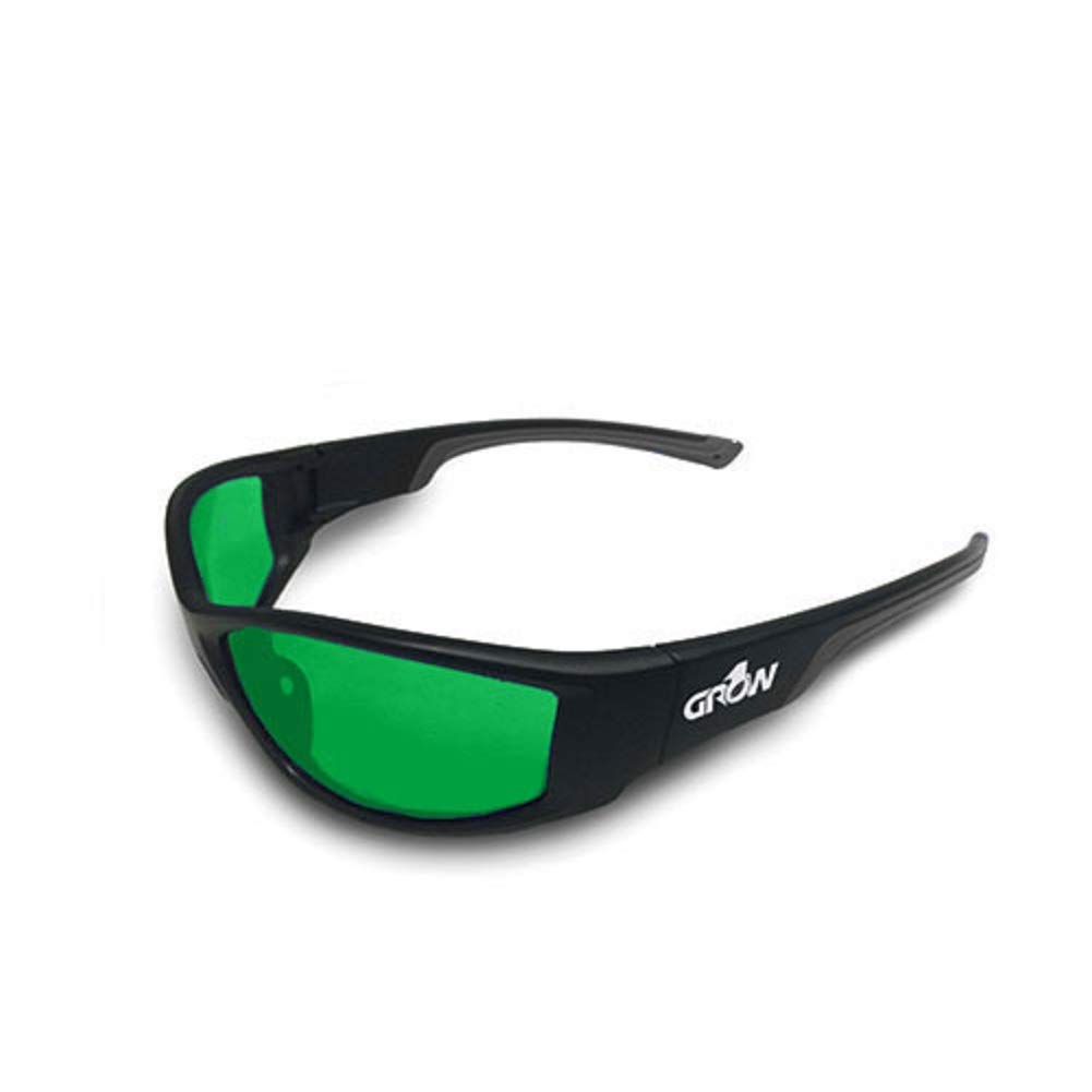 Grow1 UV Protection Safety Glasses for LED Grow Lights - Indoor Gardening, Greenhouse & Grow Room Eye Protection - Ideal for Hydroponics & Plant Cultivation