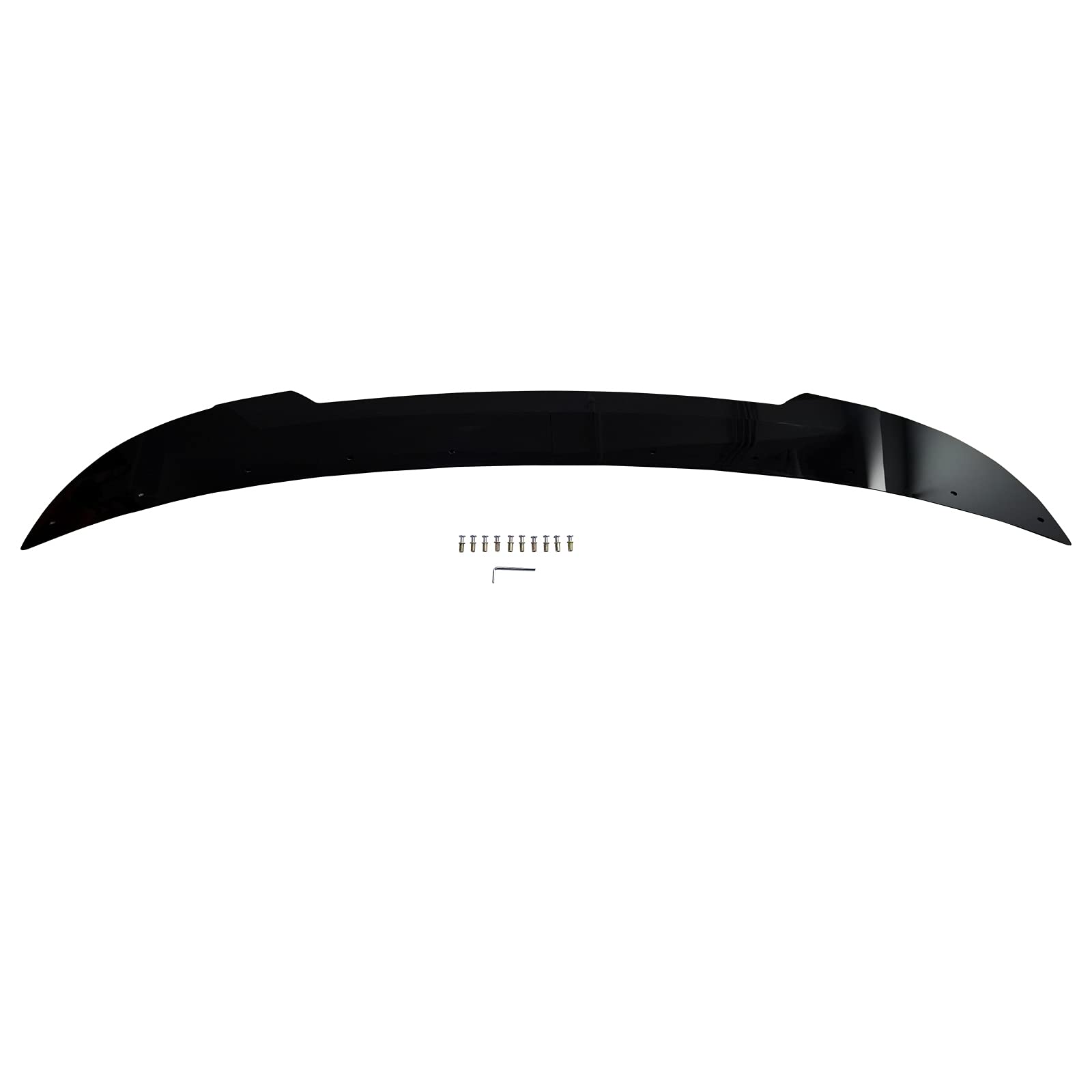 NINTE Matte Black ABS Rear Spoiler Wing for 2015-2023 Dodge Charger RT/SRT/SXT - PSM Style Trunk Extension Spoiler Diffuser Splitter - Enhances Aerodynamics & Sporty Look for Street Racing & Car Shows