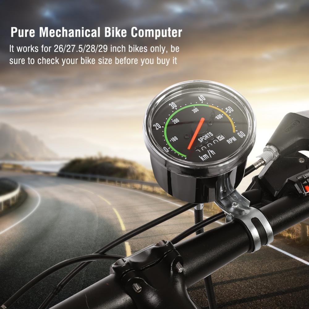 Waterproof Cycling Computer with Auto Wake-Up - Speedometer, Odometer & Stopwatch for Road & Mountain Bikes | Perfect for Commuting, Training & Outdoor Adventures