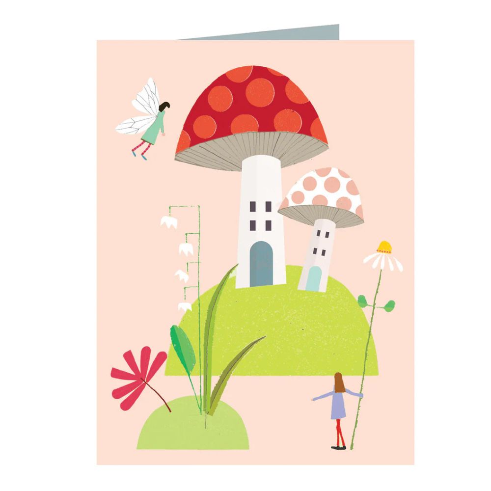 Enchanted Fairy Birthday Card - Magical Greeting Card for Girls, Women & Kids - Perfect for Birthday Wishes, Party Invitations & Special Occasions