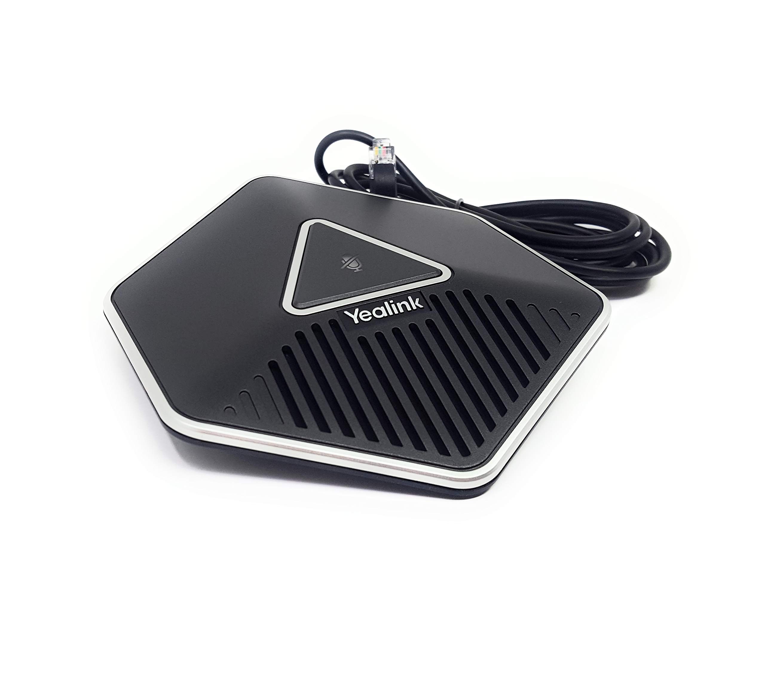 Yealink CPE80 Expansion Microphone for CP860 Conference Phone - Single Mic Extender with Microfiber Cloth | Enhanced Audio for Business Meetings, Webinars & Remote Collaboration