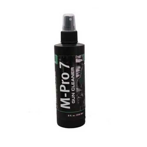 HOPPE'S M-Pro 7 Gun Cleaner - 8 oz Spray Bottle for Rifle & Pistol Cleaning | Gun Maintenance Kit for Firearm Protection & Lubrication | Perfect for Hunting, Shooting Range & Home Defense