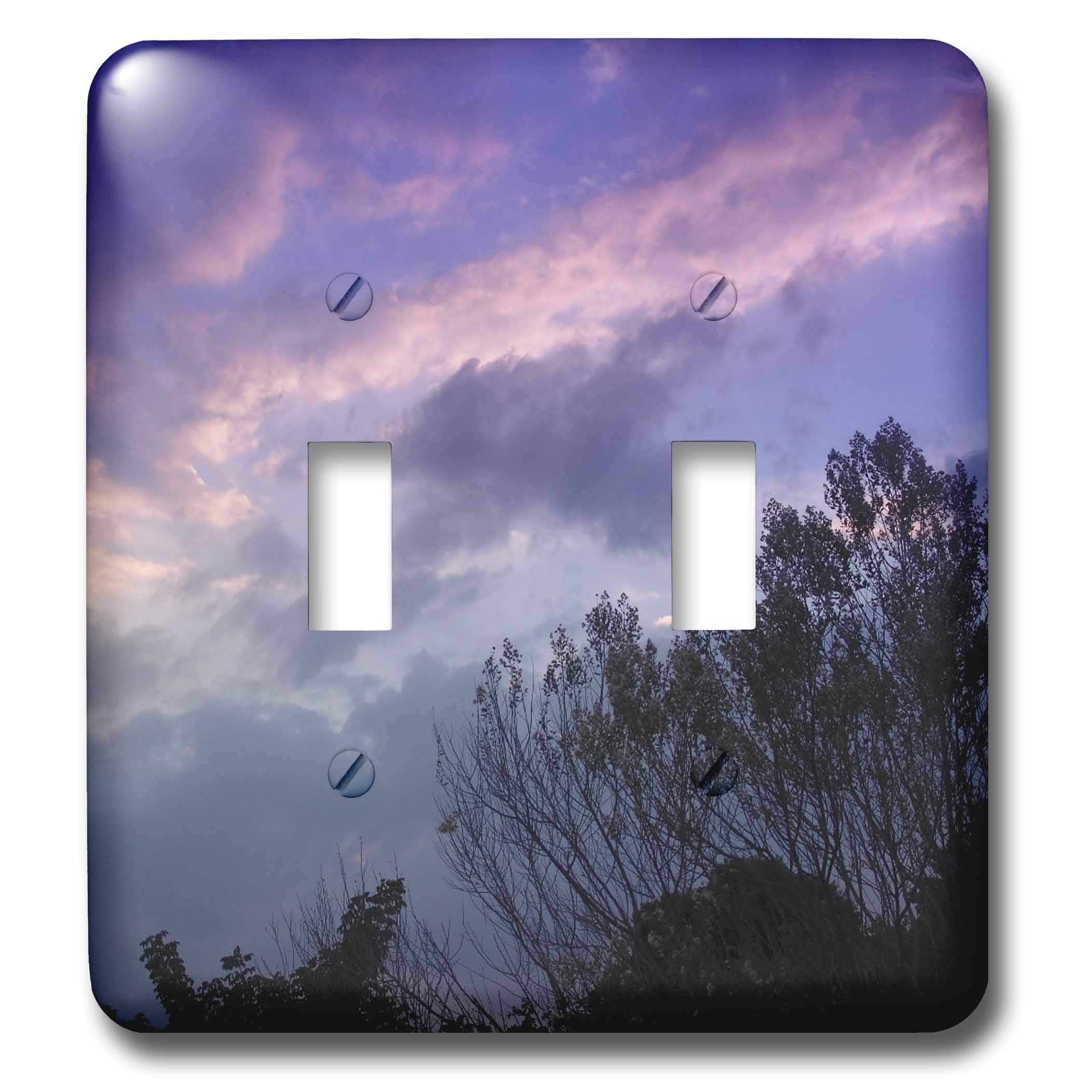 3dRose LLC lsp_8625_2 Heaven Watches Over Double Toggle Switch - Perfect for Home Decor, DIY Projects & Electrical Installations