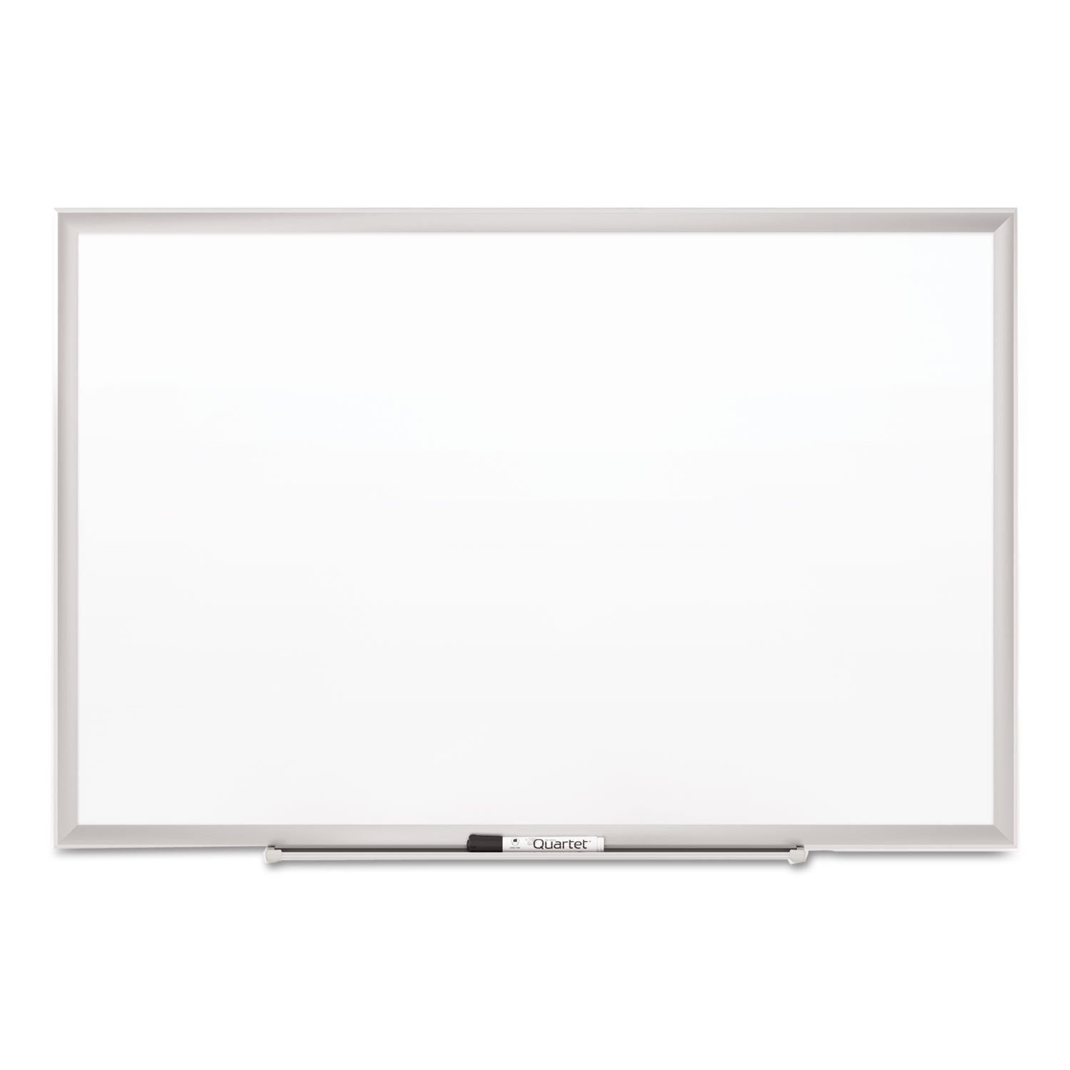 Quartet Magnetic Porcelain Whiteboard 5' x 3' - Premium Dry Erase Board with Silver Aluminum Frame for Office, Classroom & Home Use | Durable Whiteboard for Presentations & Notes (Model 2545)