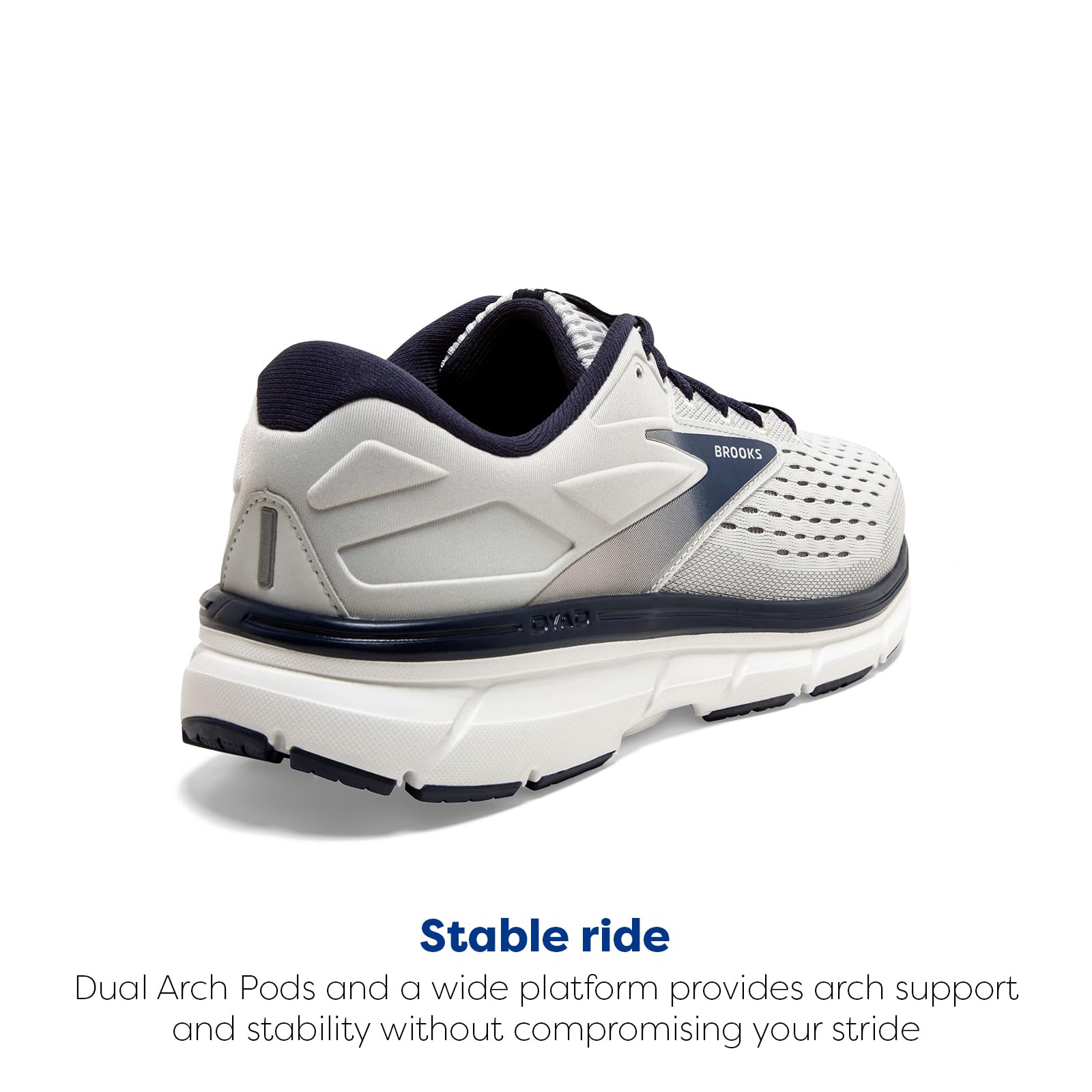 Brooks Men's Dyad 11 Running Shoes - Lightweight Cushioned Sneakers for Neutral Runners - Perfect for Jogging, Gym Workouts & Everyday Wear