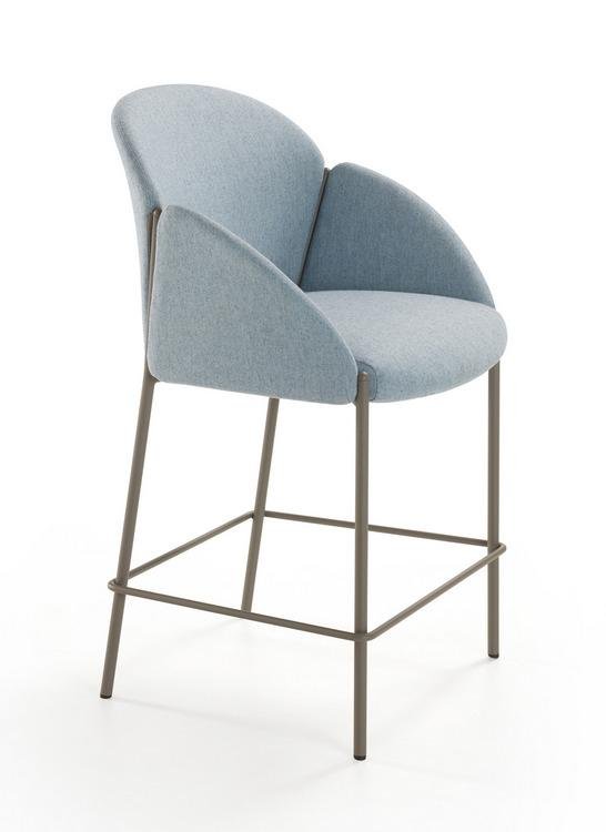 Artifort Andrea Stool - Modern Wooden Bar Stool for Kitchen, Dining & Living Room - High-Quality Home & Office Seating Furniture