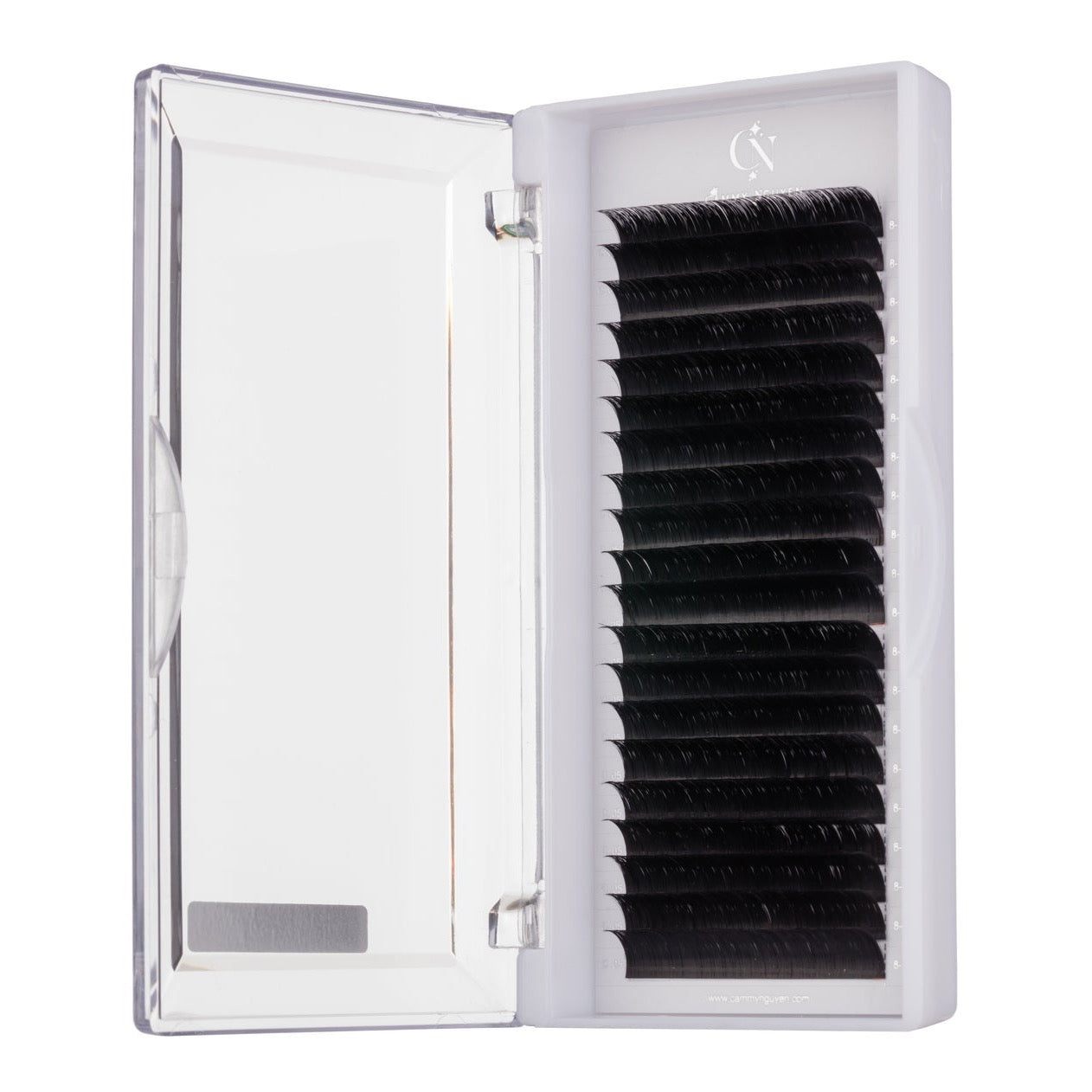 Easy Fan Wet Camellia Lashes - Natural Looking False Eyelashes for Dramatic Eye Makeup | Perfect for Parties, Weddings & Special Occasions