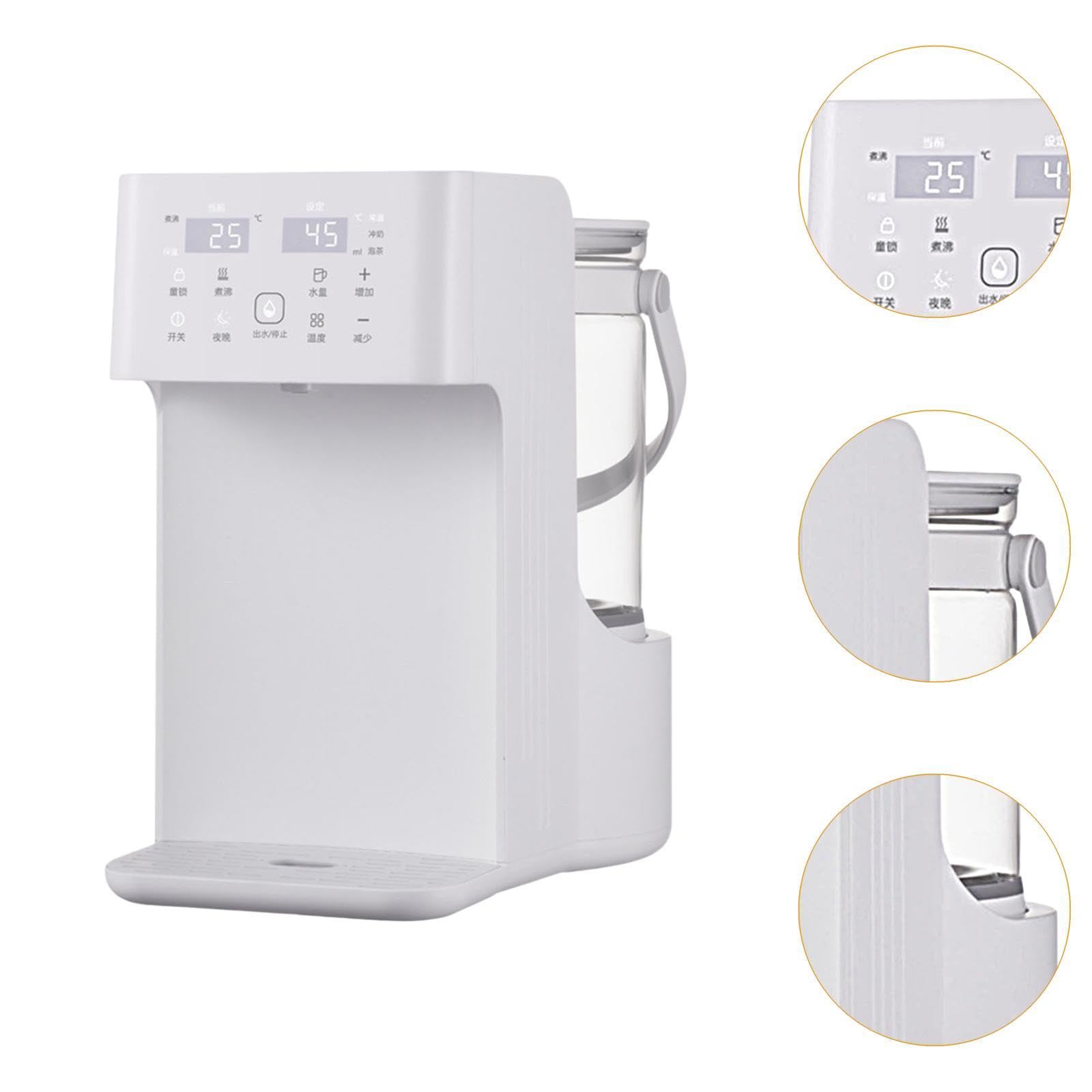 Menolana Electric Kettle - Fast Boiling 1.7L Stainless Steel Thermostatic Tea Kettle with Keep Warm Function for Coffee, Tea, Baby Formula & Breastmilk - Perfect for Home, Office & Nursery Use