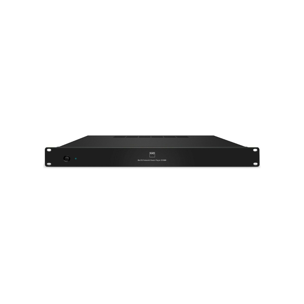 NAD CI580 BluOS Network Music Player - High-Fidelity Streaming Audio System for Home Theater & Multi-Room Setup | Perfect for Audiophiles & Smart Home Integration