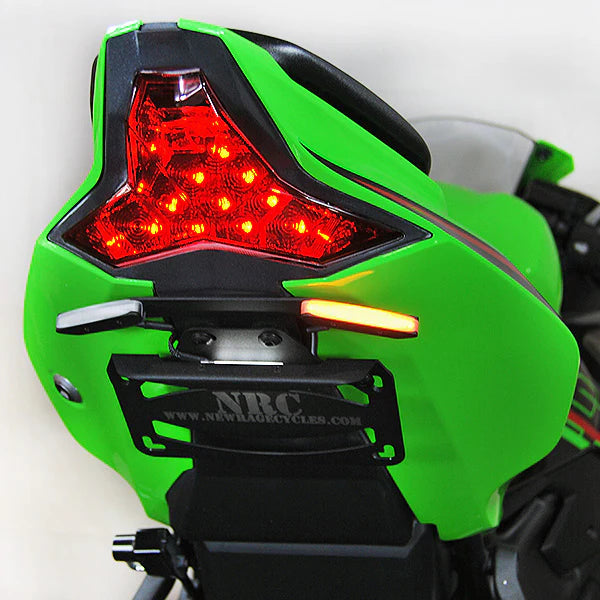 Kawasaki ZX-4R Fender Eliminator Kit for 2023-2024 Models - Rear Tail Cleanup Bracket - Easy Installation for Motorcycle Customization & Improved Aesthetics
