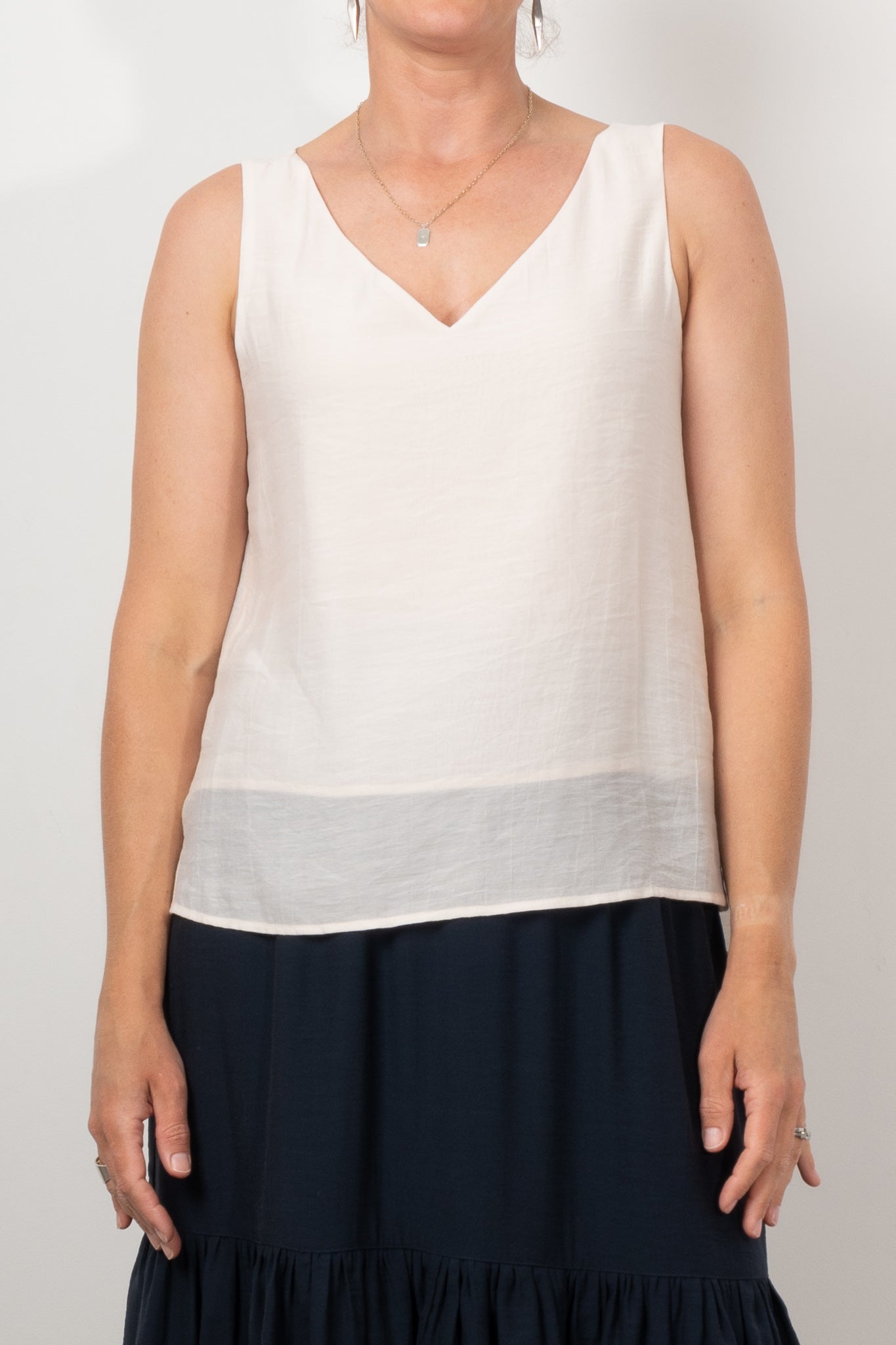 Mela Purdie Audrey Tank Vapour - Women's Floral Print Blouse for Casual Wear & Summer Outfits