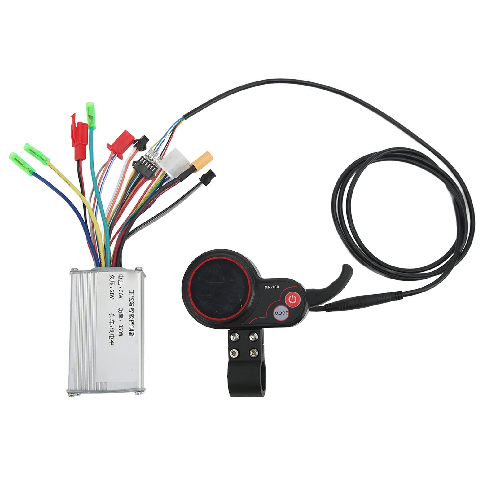 36V 350W Brushless Electric Bike Motor Controller Kit with LCD Display - Compatible with E-Bikes, Scooters & EV Parts | Perfect for Commuting, Off-Road & Urban Riding