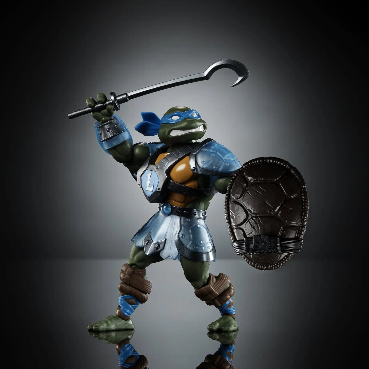 Leonardo Masters of the Universe Origins Turtles of Grayskull Wave 6 Action Figure - Collectible Toy for Fans & Display - Perfect for Play, Gifts, and Comic Con Events
