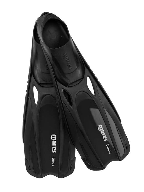 Mares Fluida Snorkeling Fins - Lightweight & Comfortable Diving Fins for Men & Women - Perfect for Snorkeling, Scuba Diving & Beach Vacations
