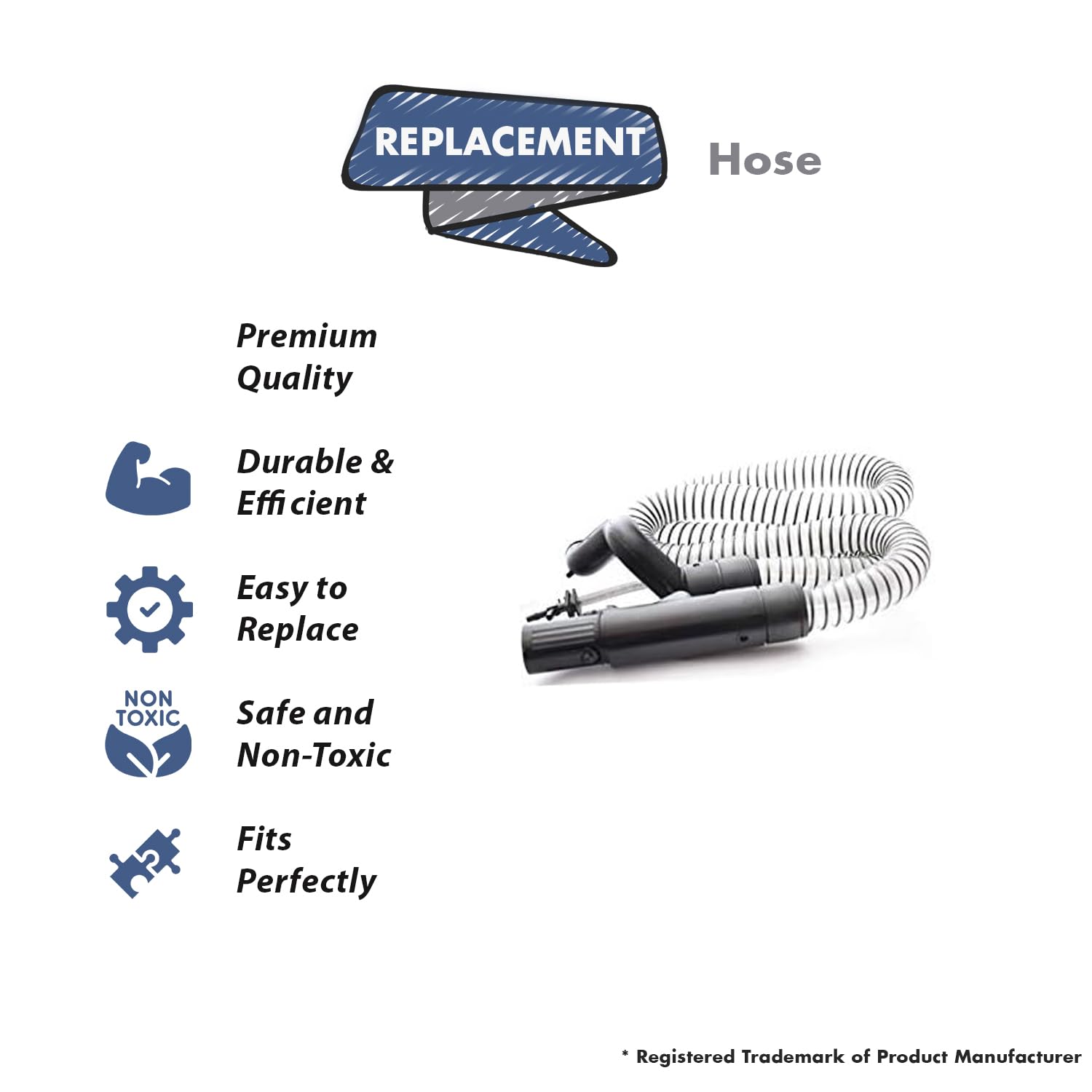 Bissell 35K3 Vacuum Hose Replacement - for Deep Cleaning