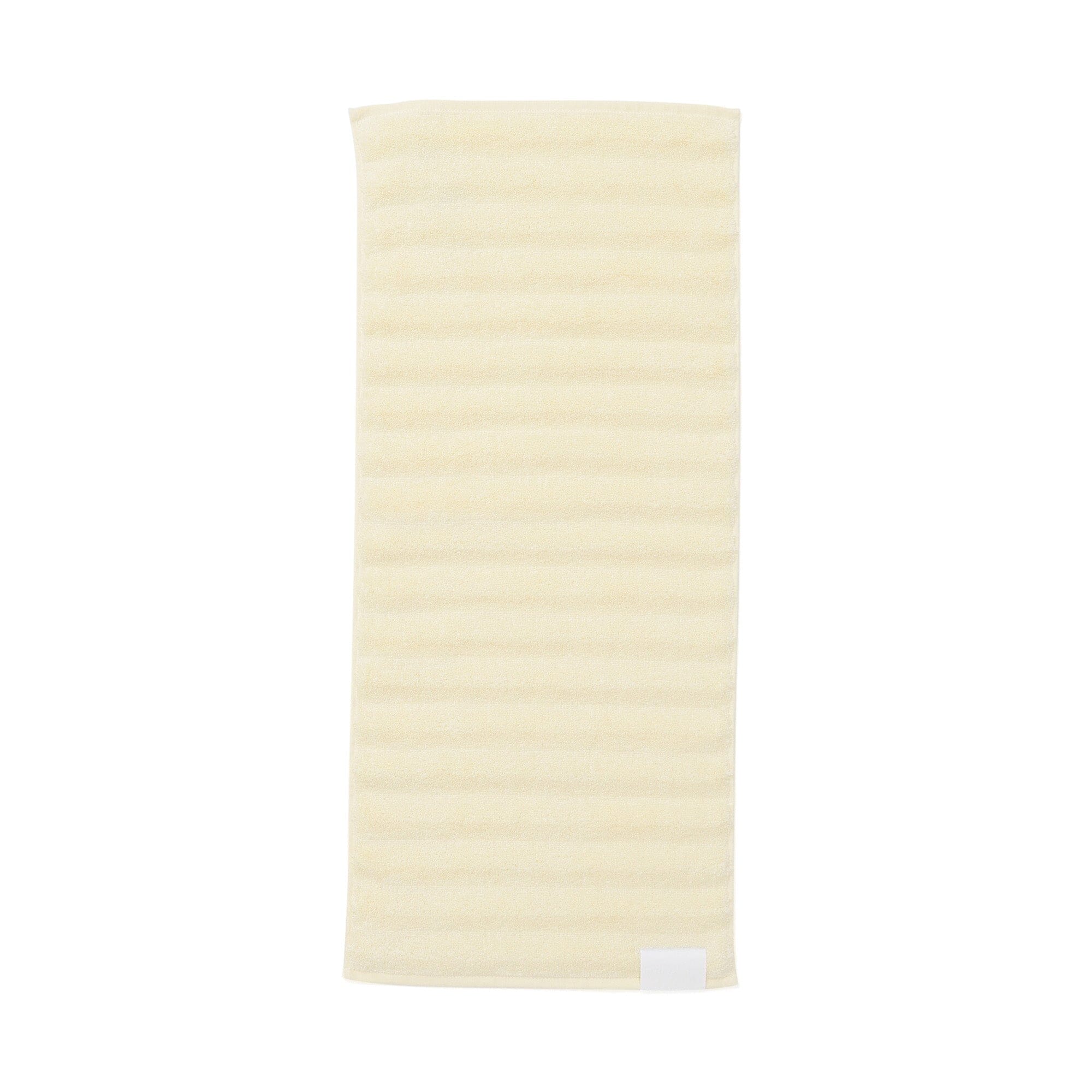Antibacterial & Deodorizing Fluffy Wave Face Towel - Soft Ivory Bath Towel for Skincare, Makeup Removal & Gentle Exfoliation | Perfect for Daily Face Cleansing, Spa & Travel Essentials