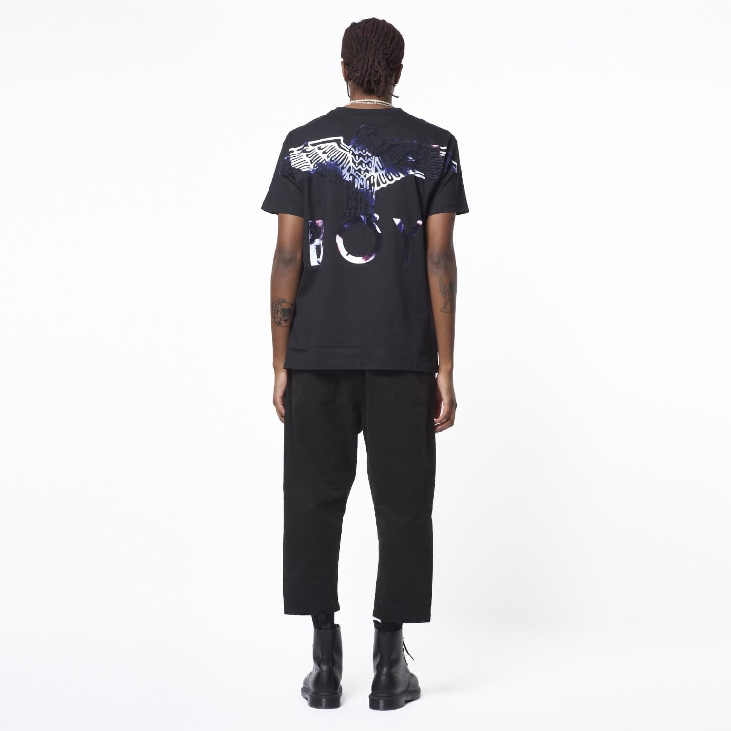 BOY EAGLE FLOCK T-SHIRT - Cool Graphic Tee for Kids | Trendy Cotton Shirt for Boys | Perfect for School, Playdates & Outdoor Activities